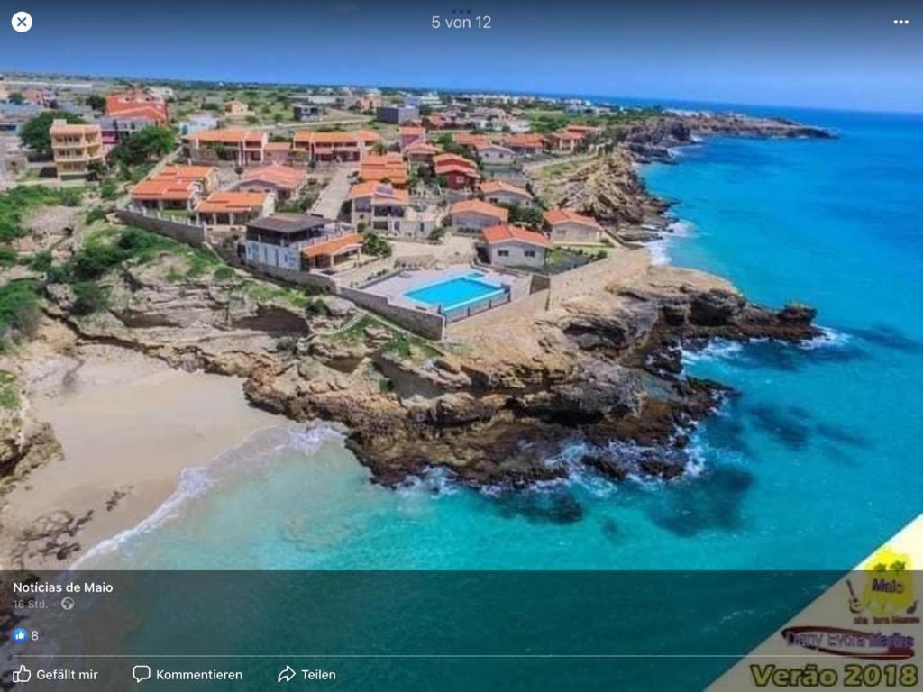 Casita Solemar Direkt Am Atlantik Villa Calheta Exteriör bild